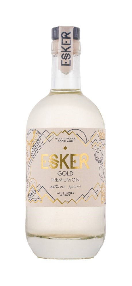 Esker Gold Gin 0,5 L 40% Esker Gold Gin 0,5 L 40%