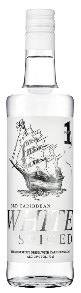 No.1 Old Caribbean White Rum 35% 1 L