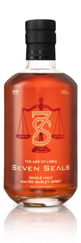 Whisky SM Seven Seals Libra Rum Fin 500ml 49,7%